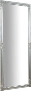 Biscottini-Specchio-Specchiera-da-parete-e-appendere-verticale/orizzontale-L72xPR4xH180-cm-finitura-foglia-argento-anticato.