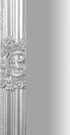 Biscottini-Specchio-Specchiera-da-parete-e-appendere-verticale/orizzontale-L72xPR4xH180-cm-finitura-foglia-argento-anticato.