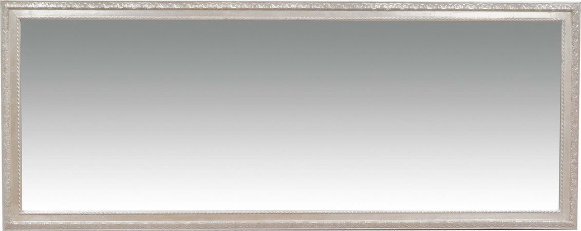Biscottini-Specchio-Specchiera-da-parete-e-appendere-verticale/orizzontale-L72xPR4xH180-cm-finitura-foglia-argento-anticato