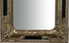 Biscottini-Specchio-Specchiera-Impero-da-parete-e-appendere-verticale/orizzontale-L35xPR4xH82-cm-finitura-argento-e-nero-anticato
