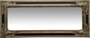 Biscottini-Specchio-Specchiera-Impero-da-parete-e-appendere-verticale/orizzontale-L35xPR4xH82-cm-finitura-argento-e-nero-anticato