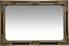 Biscottini-Specchio-Specchiera-Impero-da-parete-e-appendere-verticale/orizzontale-L60xPR4xH90-cm-finitura-argento-e-nero-anticato