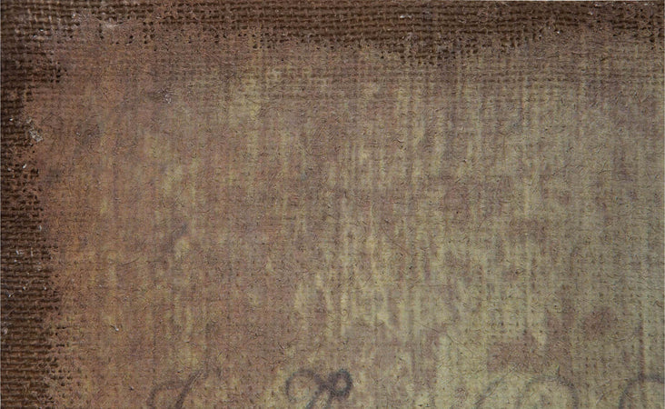 Biscottini-Stampa-'GALLO'-su-tela-in-juta-grezza-anticata