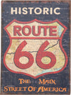 Biscottini-Stampa-'ROUTE-66'-su-tela-in-juta-grezza-anticata-L45xPR1,9xH60-cm