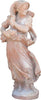 Biscottini-Statua-invecchiata,-in-terracotta-toscana-100%-Made-in-Italy-interamente-Lavorata-a-Mano-L37xPR40xH142-cm.