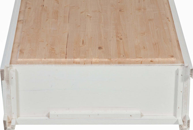 Biscottini-Stipetto-Country-in-legno-massello-di-tiglio-struttura-bianca-anticata-piano-finitura-naturale-L68xPR25xH98-cm.-Made-in-Italy