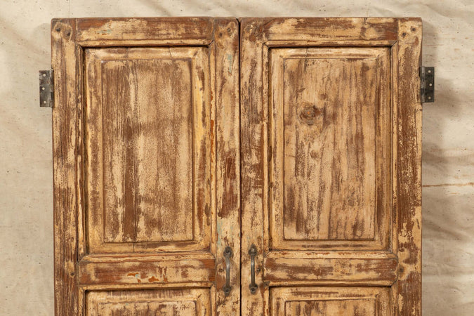Biscottini-Tapparella-/-scurino-in-legno-massello-di-teak,-articolo-antico-perfettamente-restaurato