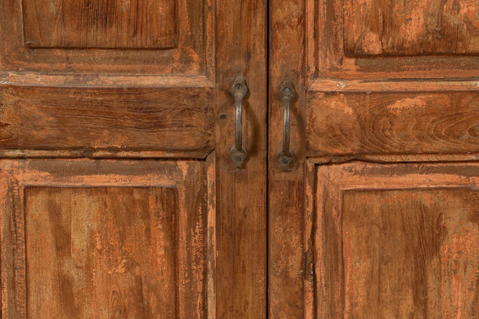 Biscottini-Tapparella-/-scurino-in-legno-massello-di-teak,-articolo-antico-perfettamente-restaurato