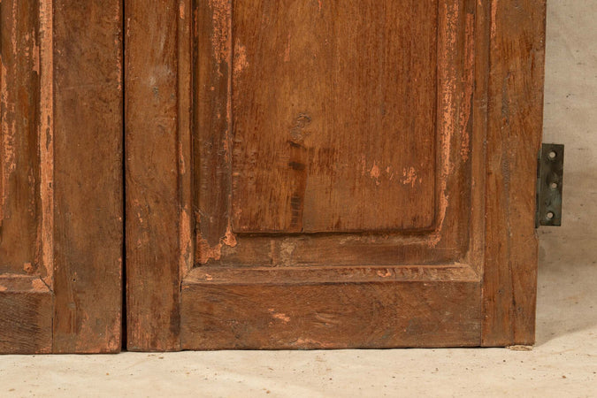 Biscottini-Tapparella-/-scurino-in-legno-massello-di-teak,-articolo-antico-perfettamente-restaurato