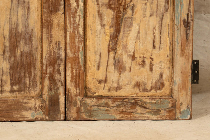 Biscottini-Tapparella-/-scurino-in-legno-massello-di-teak,-articolo-antico-perfettamente-restaurato