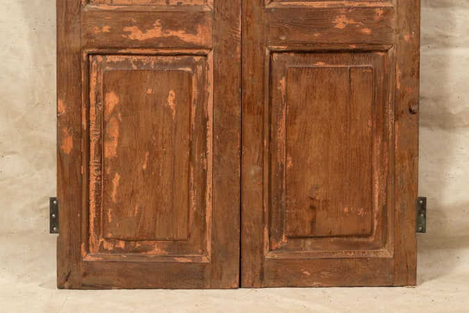 Biscottini-Tapparella-/-scurino-in-legno-massello-di-teak,-articolo-antico-perfettamente-restaurato