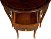 Biscottini-Tavolino-Consolle-in-legno-impiallacciato-noce-arricchito-con-particolari-intarsi-fatti-a-mano-e-decori-in-bronzo