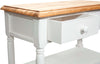 Biscottini-Tavolino-Country-in-legno-massello-di-tiglio-struttura-bianca-anticata-piano-finitura-naturale-L80xPR38xH80-cm.-Made-in-Italy
