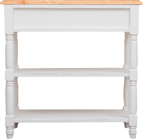 Biscottini-Tavolino-Country-in-legno-massello-di-tiglio-struttura-bianca-anticata-piano-finitura-naturale-L80xPR38xH80-cm.-Made-in-Italy