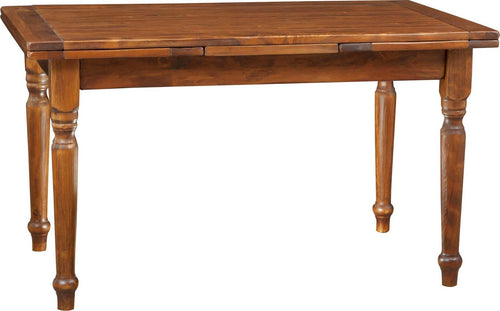 Biscottini-Tavolo-allungabile-Country-in-legno-massello-di-tiglio-finitura-noce.-Made-in-Italy