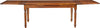 Biscottini-Tavolo-allungabile-Country-in-legno-massello-di-tiglio-finitura-noce.-Made-in-Italy