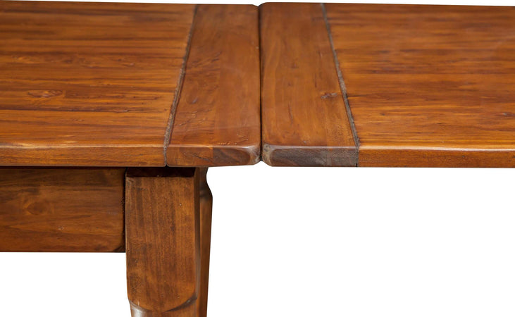 Biscottini-Tavolo-allungabile-Country-in-legno-massello-di-tiglio-finitura-noce.-Made-in-Italy