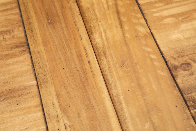 Biscottini-Tavolo-allungabile-Country-in-legno-massello-di-tiglio-struttura-bianca-anticata-piano-naturale-Made-in-Italy