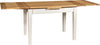 Biscottini-Tavolo-allungabile-Country-legno-massello-di-tiglio-con-struttura-bianca-anticata-piano-naturale.-Made-in-Italy