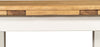 Biscottini-Tavolo-allungabile-Country-legno-massello-di-tiglio-con-struttura-bianca-anticata-piano-naturale.-Made-in-Italy