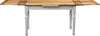 Biscottini-Tavolo-allungabile-Country-legno-massello-di-tiglio-struttura-grigio-anticato-piano-finitura-naturale.-Made-Italy