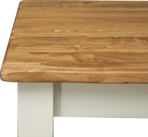 Biscottini-Tavolo-Country-in-legno-massello-di-tiglio-struttura-bianca-anticata-piano-naturale.-Made-in-Italy