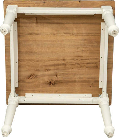 Biscottini-Tavolo-Country-in-legno-massello-di-tiglio-struttura-bianca-anticata-piano-naturale.-Made-in-Italy