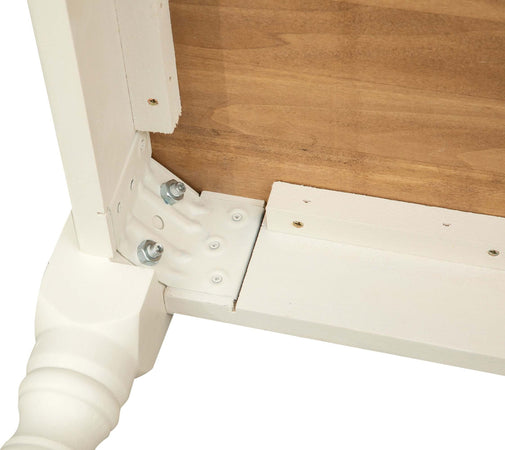 Biscottini-Tavolo-Country-in-legno-massello-di-tiglio-struttura-bianca-anticata-piano-naturale.-Made-in-Italy