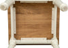 Biscottini-Tavolo-Country-in-legno-massello-di-tiglio-struttura-bianca-anticata-piano-naturale.-Made-in-Italy