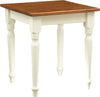 Biscottini-Tavolo-Country-in-legno-massello-di-tiglio-struttura-bianca-anticata-piano-noce.-Made-in-Italy