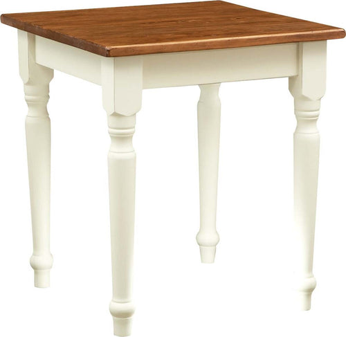 Biscottini-Tavolo-Country-in-legno-massello-di-tiglio-struttura-bianca-anticata-piano-noce.-Made-in-Italy