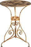 Biscottini-TAVOLO-ROTONDO-IN-FERRO-BATTUTO-FINITURA-CREMA-ANTICATA