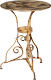 Biscottini-TAVOLO-ROTONDO-IN-FERRO-BATTUTO-FINITURA-CREMA-ANTICATA