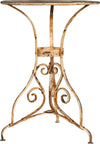 Biscottini-TAVOLO-ROTONDO-IN-FERRO-BATTUTO-FINITURA-CREMA-ANTICATA