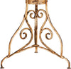 Biscottini-TAVOLO-ROTONDO-IN-FERRO-BATTUTO-FINITURA-CREMA-ANTICATA