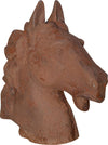 Biscottini-Testa-di-cavallo-in-fusione-di-ghisa-finitura-ruggine-naturale