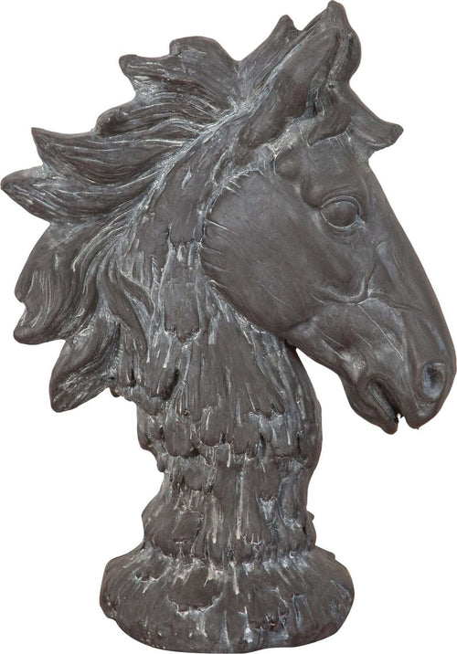 Biscottini-Testa-di-cavallo-in-resina-finitura-anticata-L29xPR16,5xH41-cm