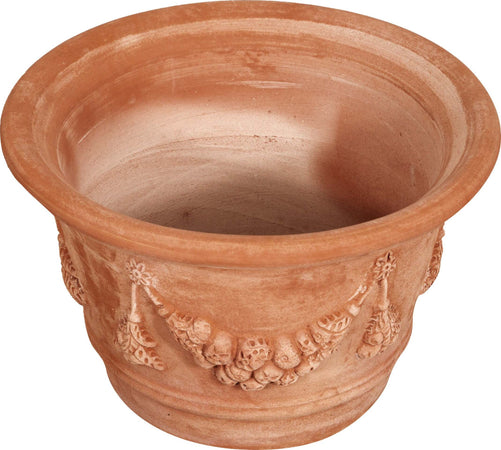 Biscottini-Vaso-in-terracotta-Galestro-festonato-100%-Made-in-Italy,-interamente-fatto-a-mano