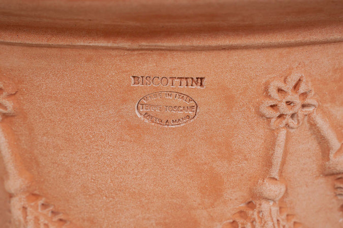 Biscottini-Vaso-in-terracotta-Galestro-festonato-100%-Made-in-Italy,-interamente-fatto-a-mano