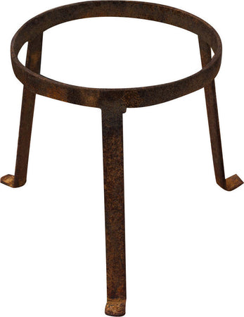 Biscottini-Vecchia-anfora-giara-con-manici-in-terracotta-e-base-portavasi-in-ferro