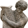 Biscottini-Vecchia-statua-in-pietra-raffigurante-un-uomo-con-un-pesce