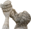 Biscottini-Vecchia-statua-in-pietra-raffigurante-un-uomo-inginocchiato