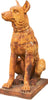 Biscottini-Vecchia-statua-raffigurante-un-cane-seduto-in-fusione-di-ghisa
