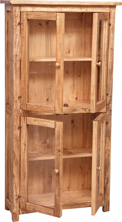 Biscottini-Vetrina-Country-in-legno-massello-di-tiglio-finitura-naturale-L68xPR25xH130-cm.-Made-in-Italy