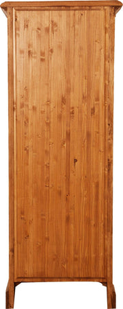 Biscottini-Vetrina-Country-in-legno-massello-di-tiglio-finitura-noce-L55xPR43xH150-cm.-Made-in-Italy
