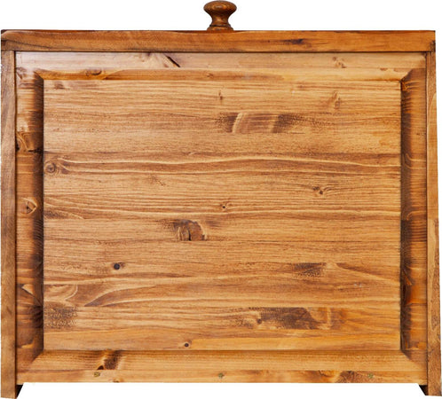 Biscottini-Vetrina-Country-in-legno-massello-di-tiglio-finitura-noce-L55xPR43xH150-cm.-Made-in-Italy