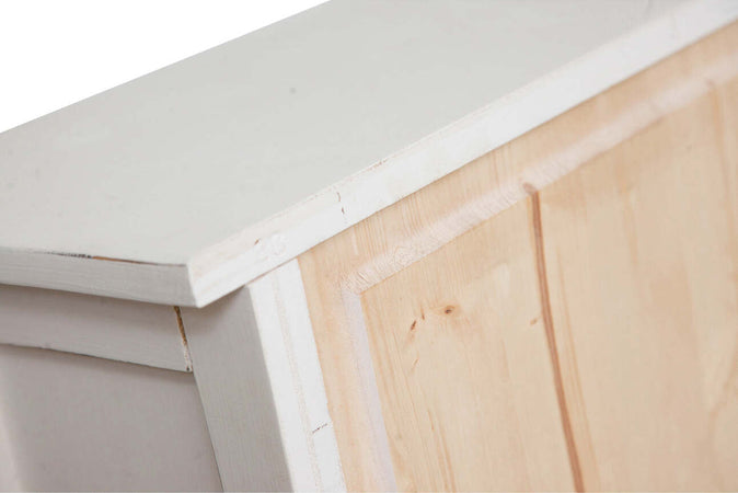 Biscottini-Vetrina-Credenza-Country-in-legno-massello-di-tiglio-finitura-bianca-anticata-L68xPR25xH130-cm.-Made-in-Italy