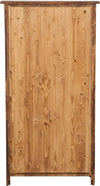 Biscottini-Vetrina-Credenza-Country-in-legno-massello-di-tiglio-finitura-noce-L68xPR25xH130-cm.-Made-in-Italy