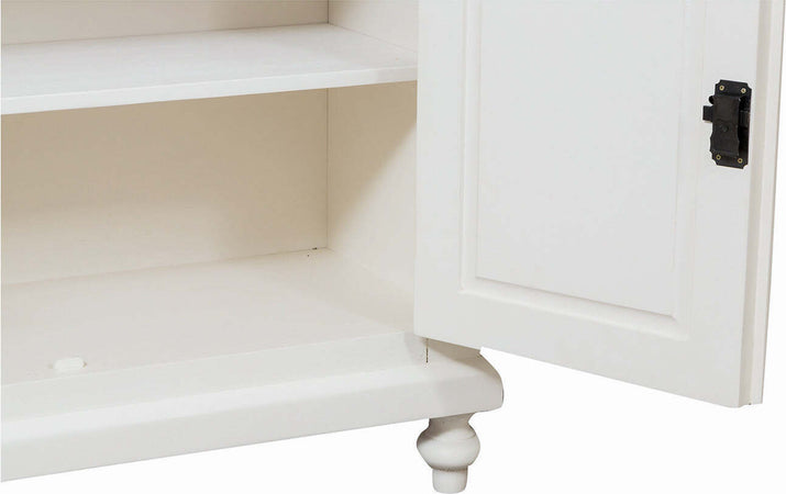 Biscottini-Vetrina-credenza-in-legno-massello-di-tiglio-finitura-bianca-anticata-L107xPR43xH238-cm.-Made-in-Italy