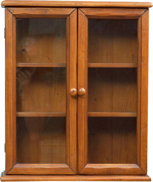 Biscottini-Vetrinetta-Country-da-appendere-in-legno-massello-di-tiglio-finitura-noce.-Made-in-Italy